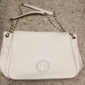 White Tory Burch purse
